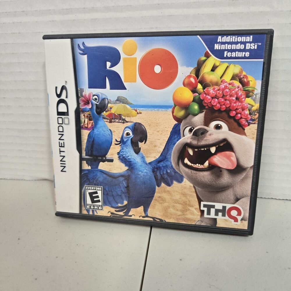 Rio - Nintendo DS Game W/ DSI Feature CIB Tested And Working